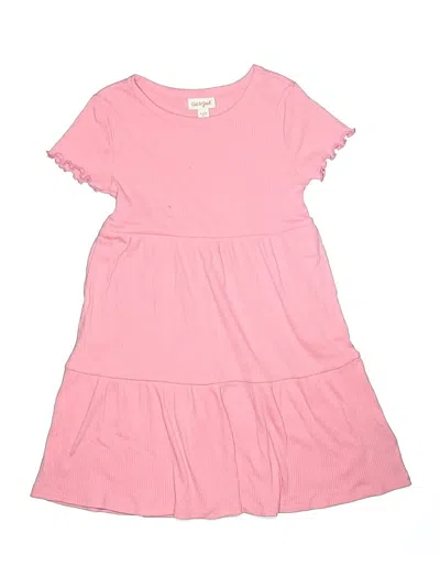 Pre-owned Cat & Jack Kids' Dress In Pink