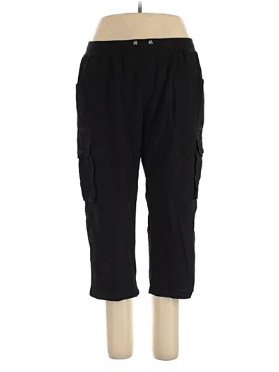 Pre-owned Outdoor Sport Collection Cargo Pants In Black