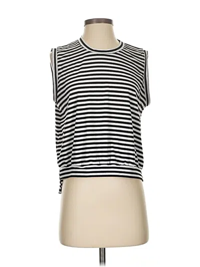 Pre-owned Lna Sleeveless Top Black Boatneck Tops