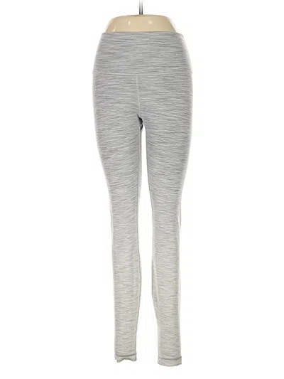 Pre-owned Lululemon Athletica Active Pants In Gray