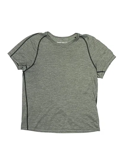 Pre-owned Outdoor Voices Kids' Active T-shirt In Gray