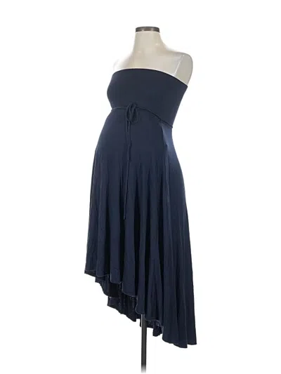 Pre-owned Motherhood Cocktail Dress In Blue