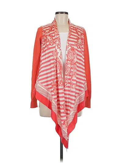 Pre-owned Rondina Cardigan Sweater In Orange