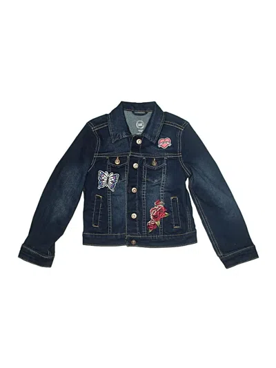 Pre-owned Wonder Nation Kids' Denim Jacket In Blue