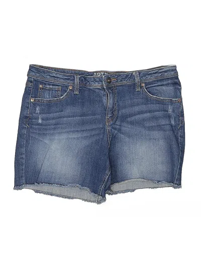Pre-owned Apt. 9 Denim Shorts In Blue