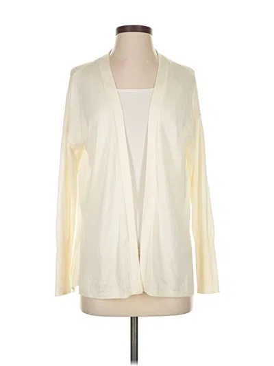 Pre-owned Van Heusen Cardigan Sweater In White
