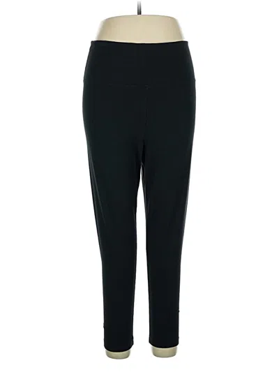Pre-owned Victoria's Secret Active Pants In Black