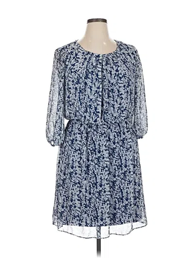 Pre-owned Ab Studio Casual Dress In Blue