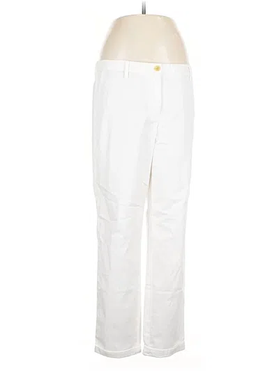 Pre-owned Talbots Casual Pants In White