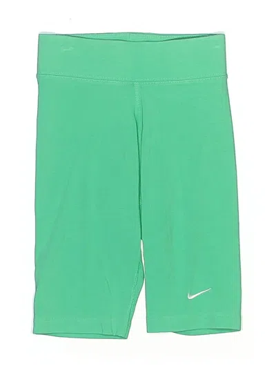 Pre-owned Nike Athletic Shorts In Green