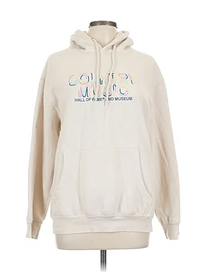 Pre-owned Lane Seven Pullover Hoodie In White