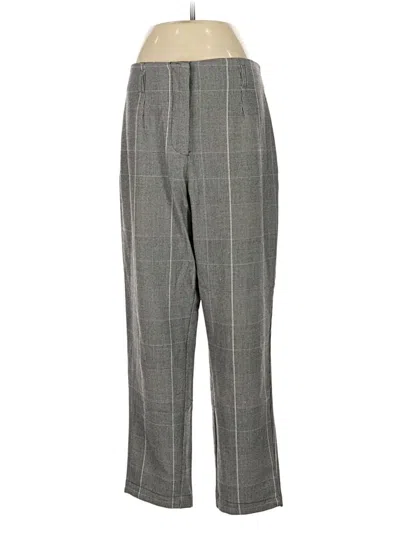 Pre-owned Who What Wear Dress Pants In Gray
