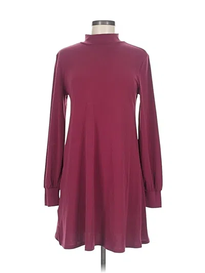 Pre-owned Bcbgeneration Casual Dress In Burgundy