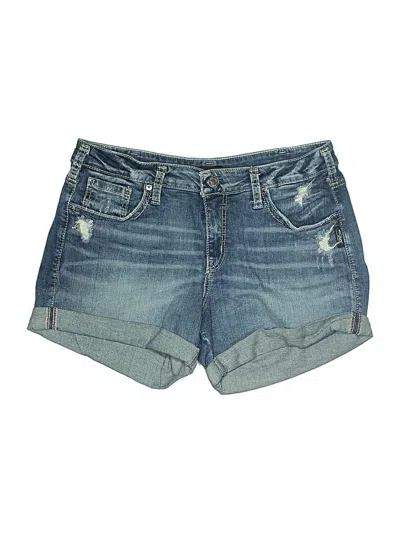 Pre-owned Silver Jeans Co. Denim Shorts In Blue