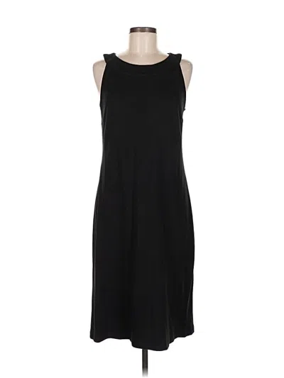 Pre-owned Talbots Casual Dress In Black