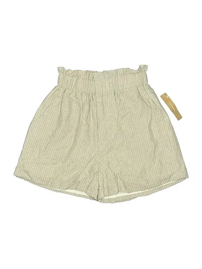 Pre-owned Kourt Shorts In Gold