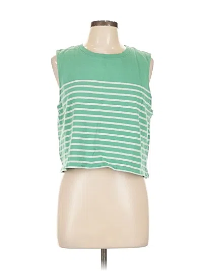 Pre-owned Z Supply Cardigan Sweater In Green