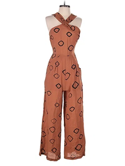 Pre-owned Eva Franco Jumpsuit In Brown