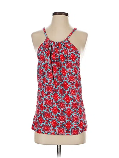 Pre-owned Escapada Sleeveless Blouse In Red
