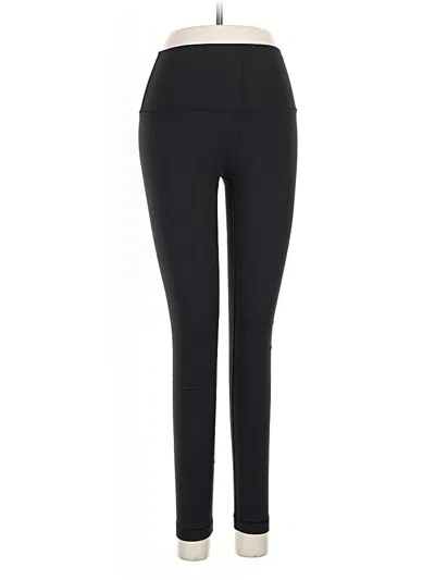 Pre-owned Lululemon Athletica Active Pants In Black