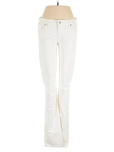 Pre-owned Citizen Of Humanity Jeans In White