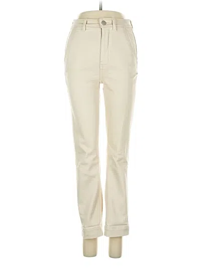 Pre-owned Everlane Jeans In White