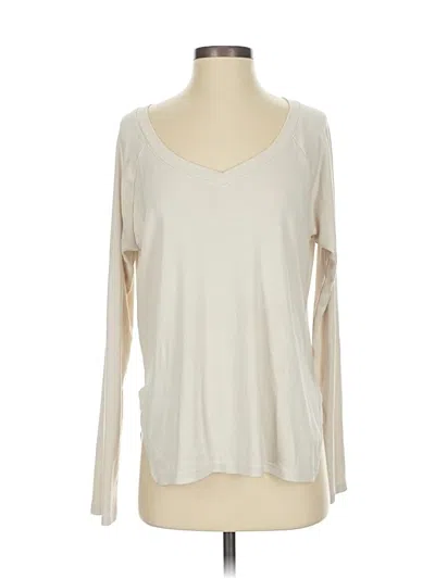 Pre-owned Pj Harlow Long Sleeve T-shirt In White