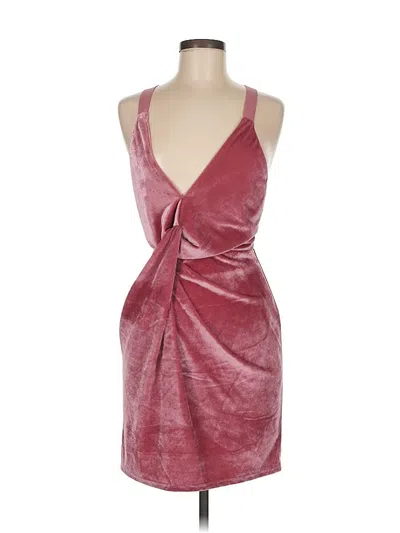 Pre-owned Endless Rose Cocktail Dress In Burgundy