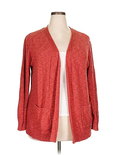 Pre-owned Skies Are Blue Cardigan Sweater In Red