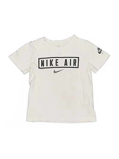 Pre-owned Nike Kids' Short Sleeve T-shirt In White