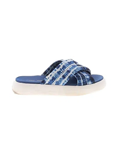 Pre-owned Toms Sandals In Blue
