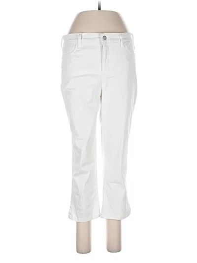Pre-owned Nydj Casual Pants In White