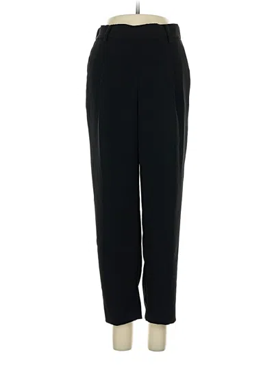 Pre-owned Ann Taylor Loft Track Pants In Black