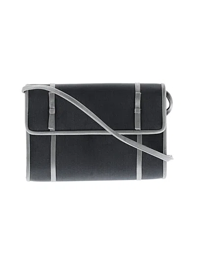 Pre-owned Nicole Miller Clutch In Gray