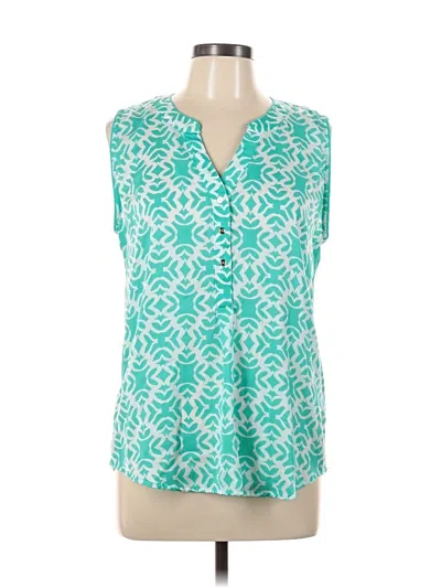 Pre-owned Anna Grace Sleeveless T-shirt In Blue