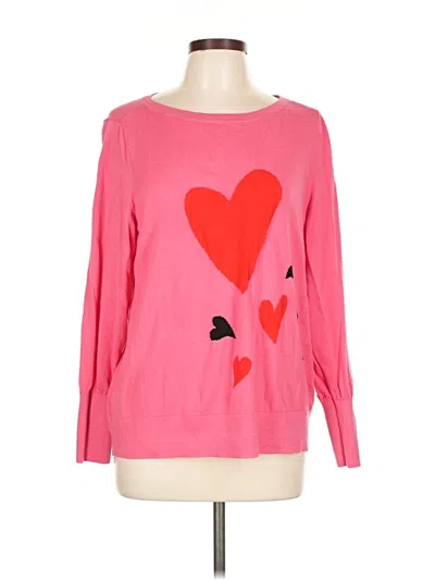 Pre-owned Chico's Sweatshirt In Pink