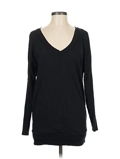 Pre-owned Bobi Long Sleeve T-shirt In Black