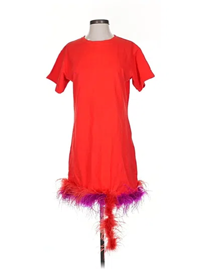 Pre-owned Blue B Cocktail Dress In Red