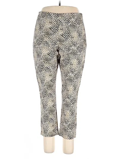 Pre-owned Investments Casual Pants In Gold