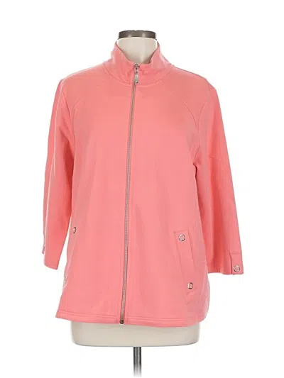 Pre-owned D&co. Track Jacket In Pink