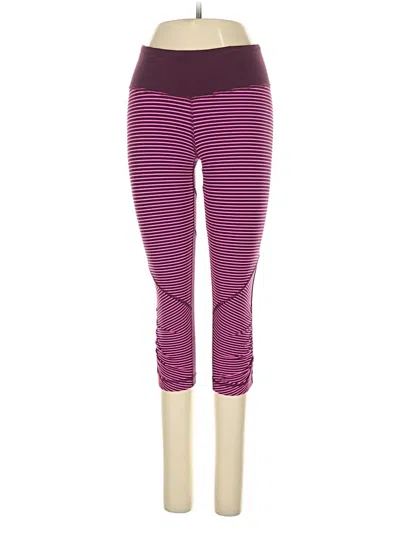 Pre-owned Lululemon Athletica Active Pants In Pink