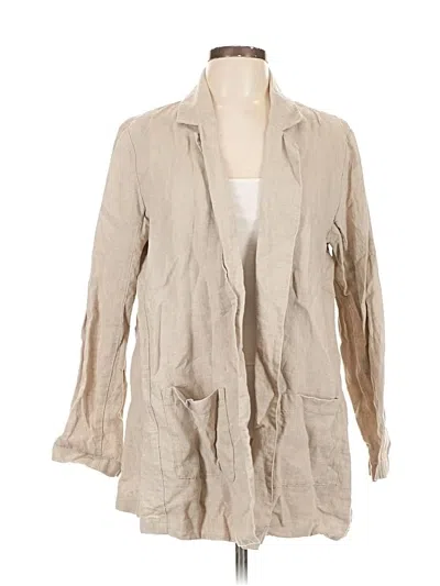 Pre-owned Eileen Fisher Jacket In Brown