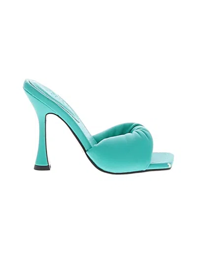 Pre-owned Asos Design Heels In Blue