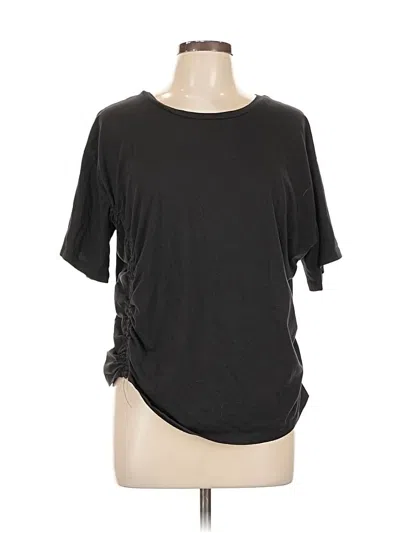 Pre-owned Zella Short Sleeve T-shirt In Black