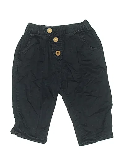 Pre-owned Zara Babies' Casual Pants In Black