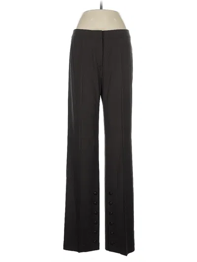 Pre-owned Burberry Wool Pants In Brown