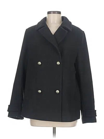 Pre-owned Kate Spade New York Coat In Black
