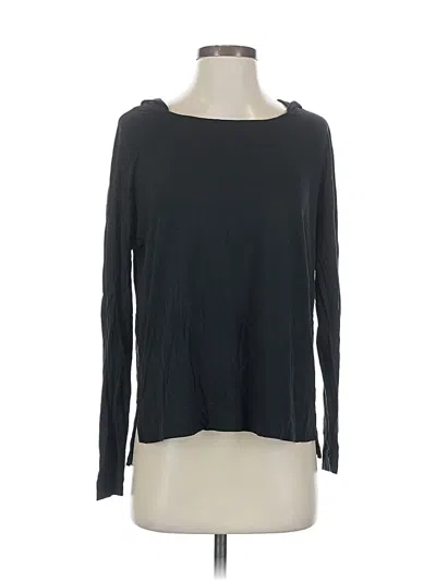 Pre-owned Gap Long Sleeve T-shirt In Black