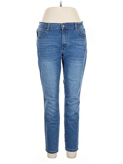 Pre-owned Tahari Jeans In Blue