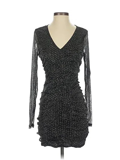 Pre-owned Crystal Doll Cocktail Dress In Black